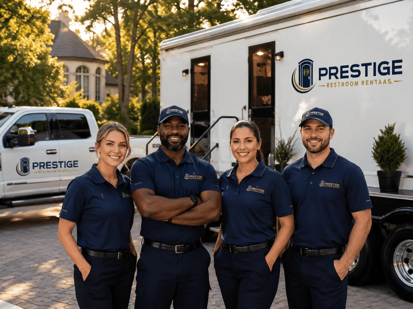 Trusted Luxury Portable Restrooms company in Susan, VA